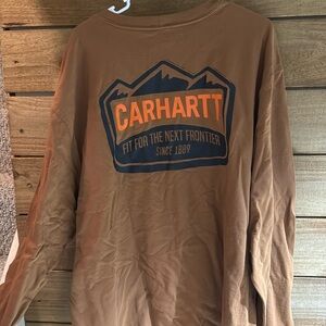 NWT Men’s carhartt Long Sleeve 2XL